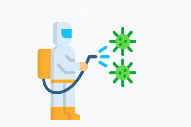 방역소독 서비스 아이콘